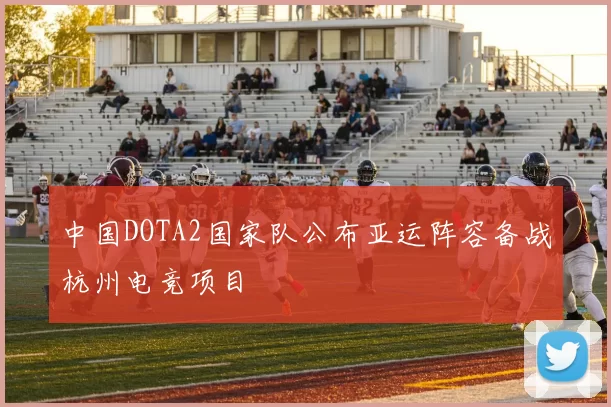 中国DOTA2国家队公布亚运阵容备战杭州电竞项目
